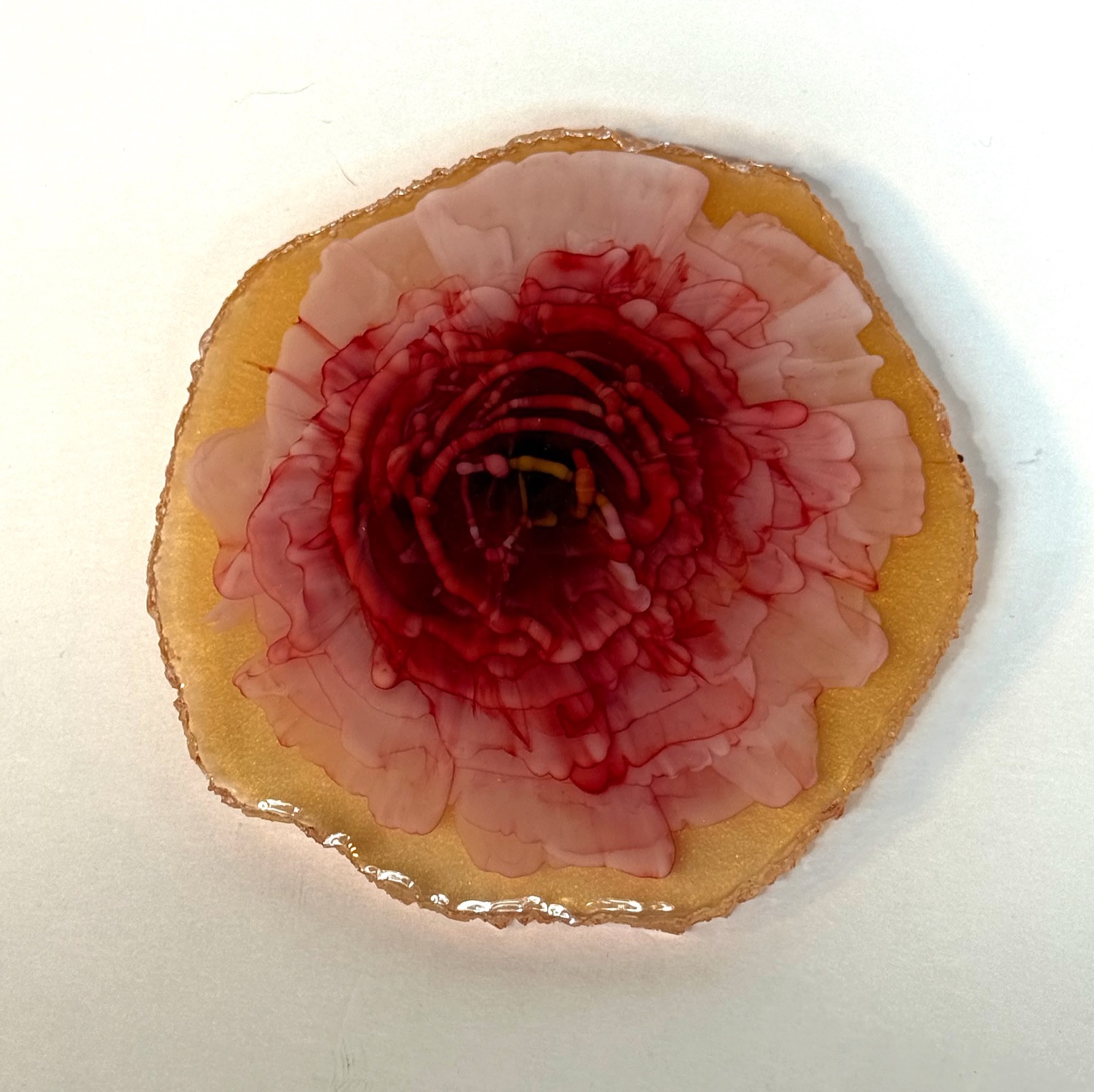 Rose garden coaster view 2