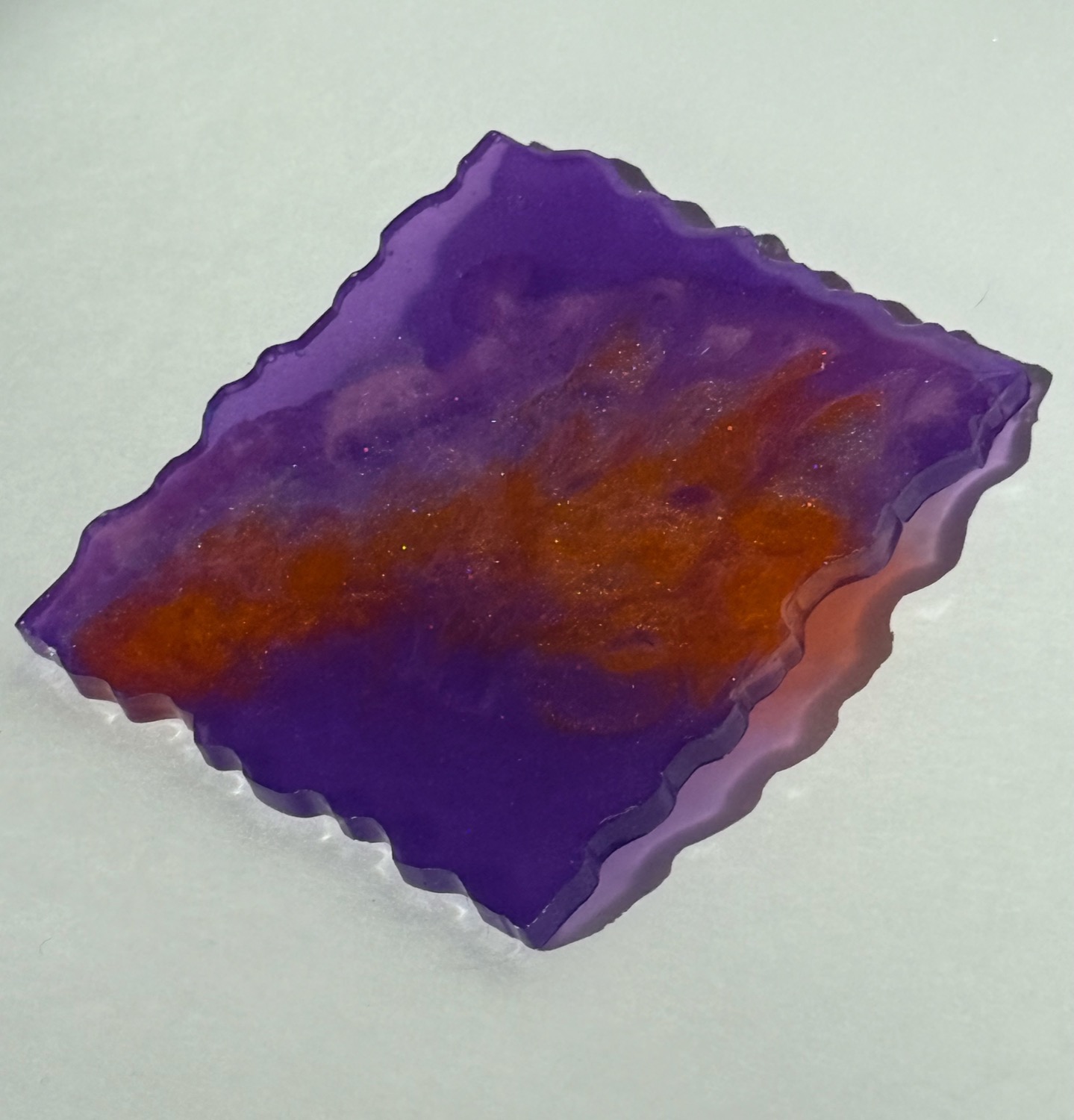 Nebula square coaster view 3