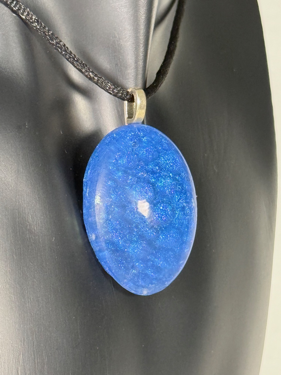 Ocean blue pendant view 5