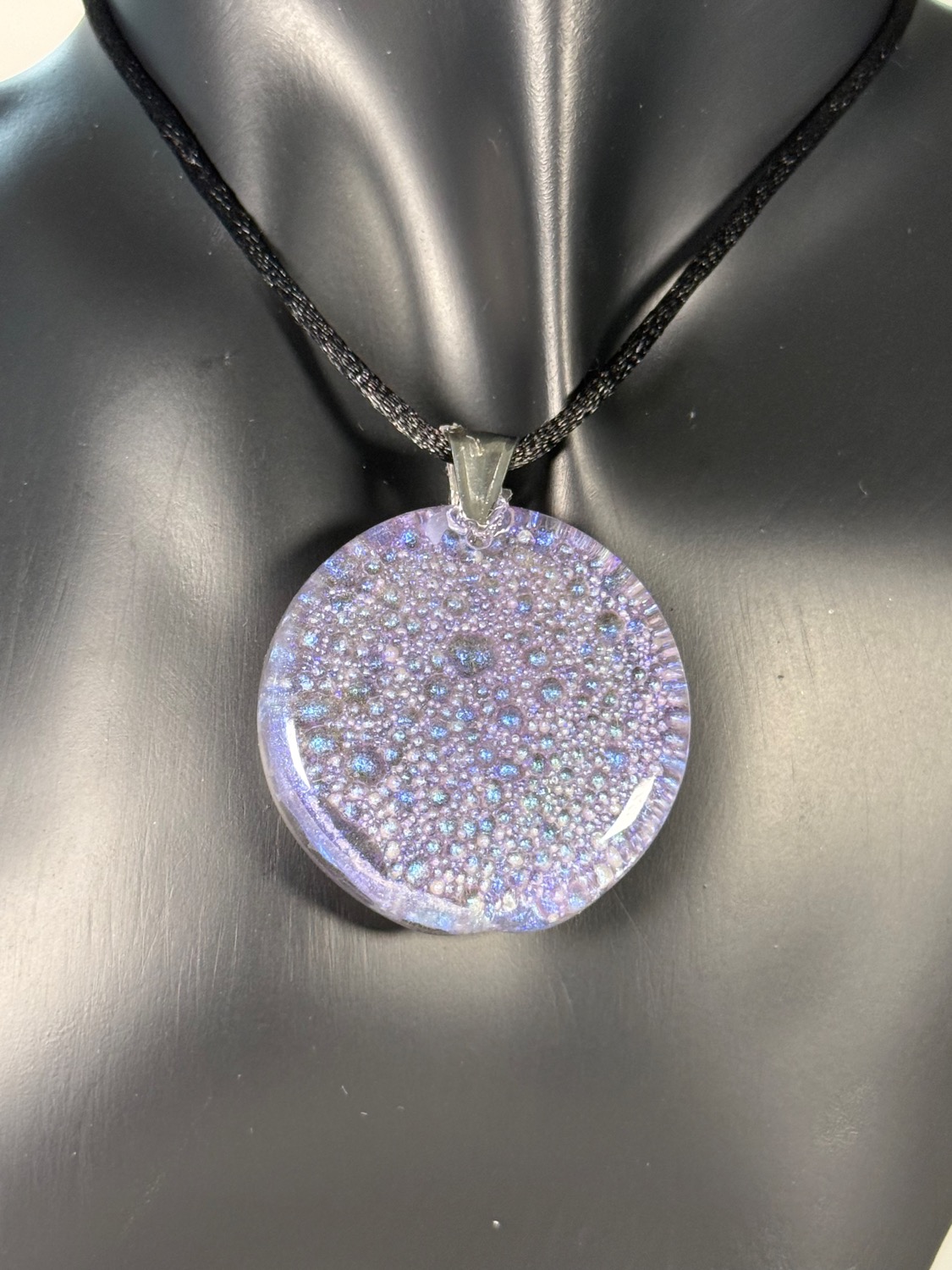 Periwinkle pendant view 3