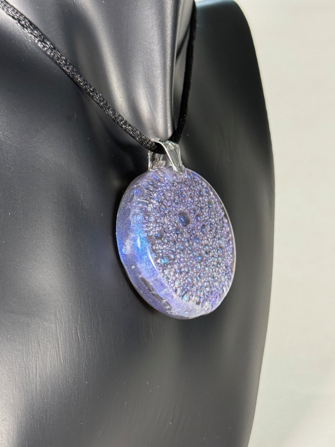 Periwinkle pendant view 4