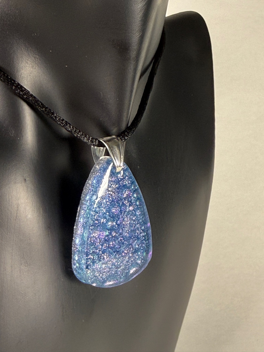 Cosmic glitter triangle view 4