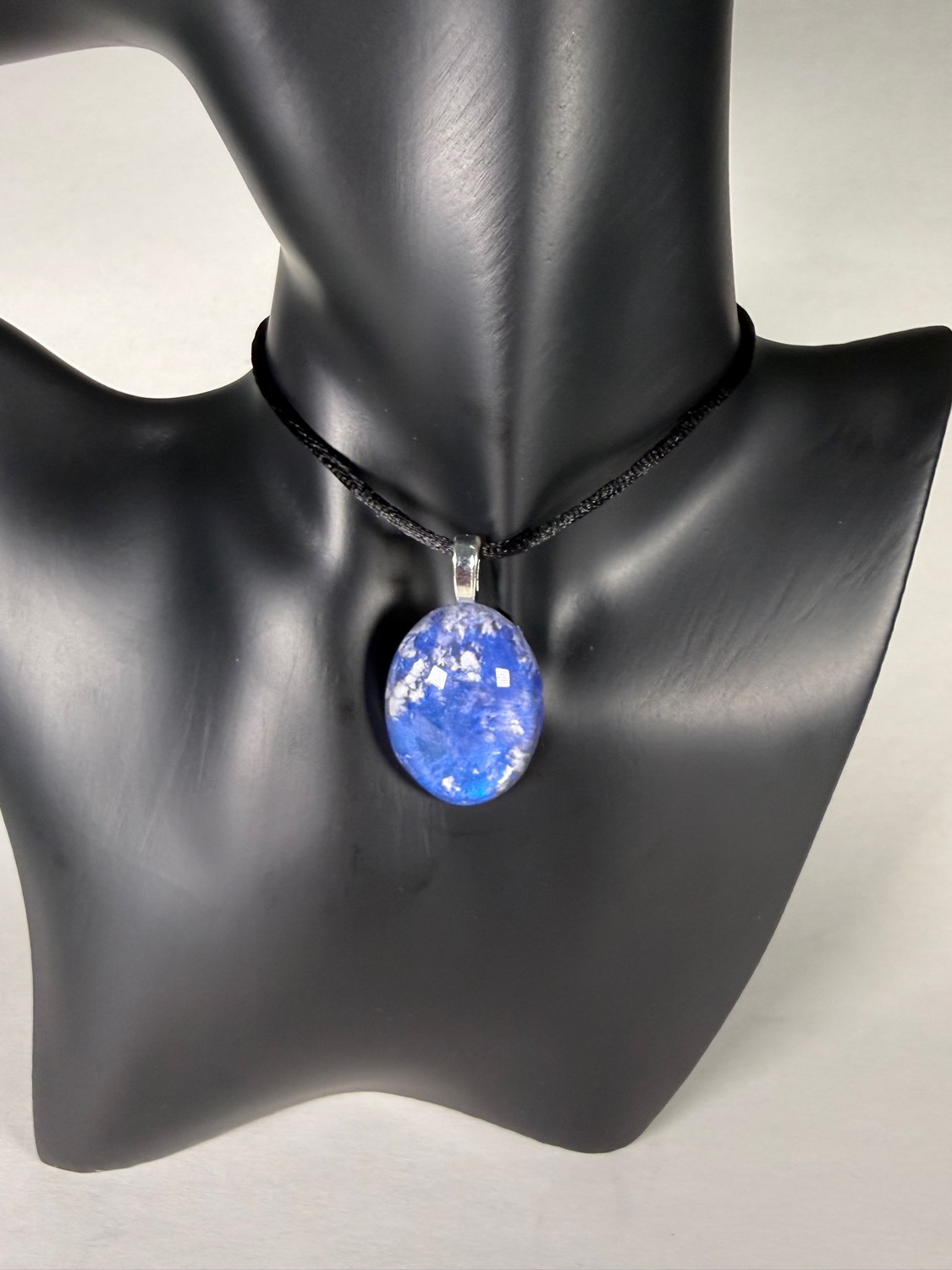 Cobalt foil oval view 2