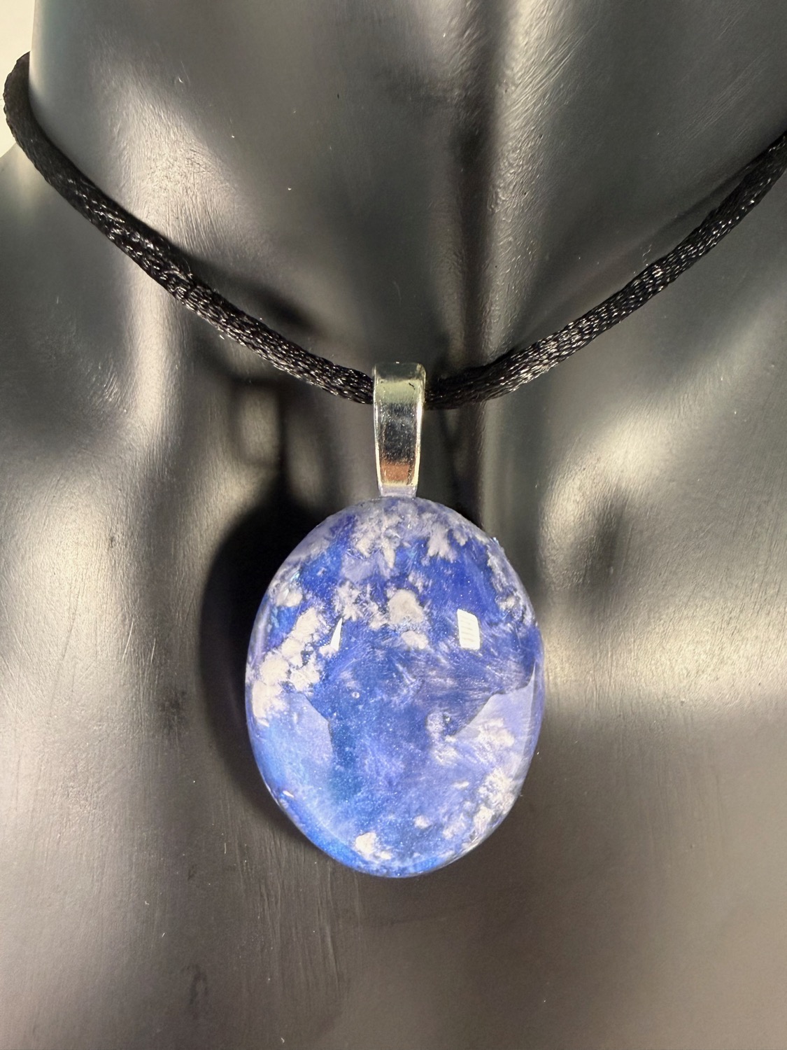 Cobalt foil oval view 3