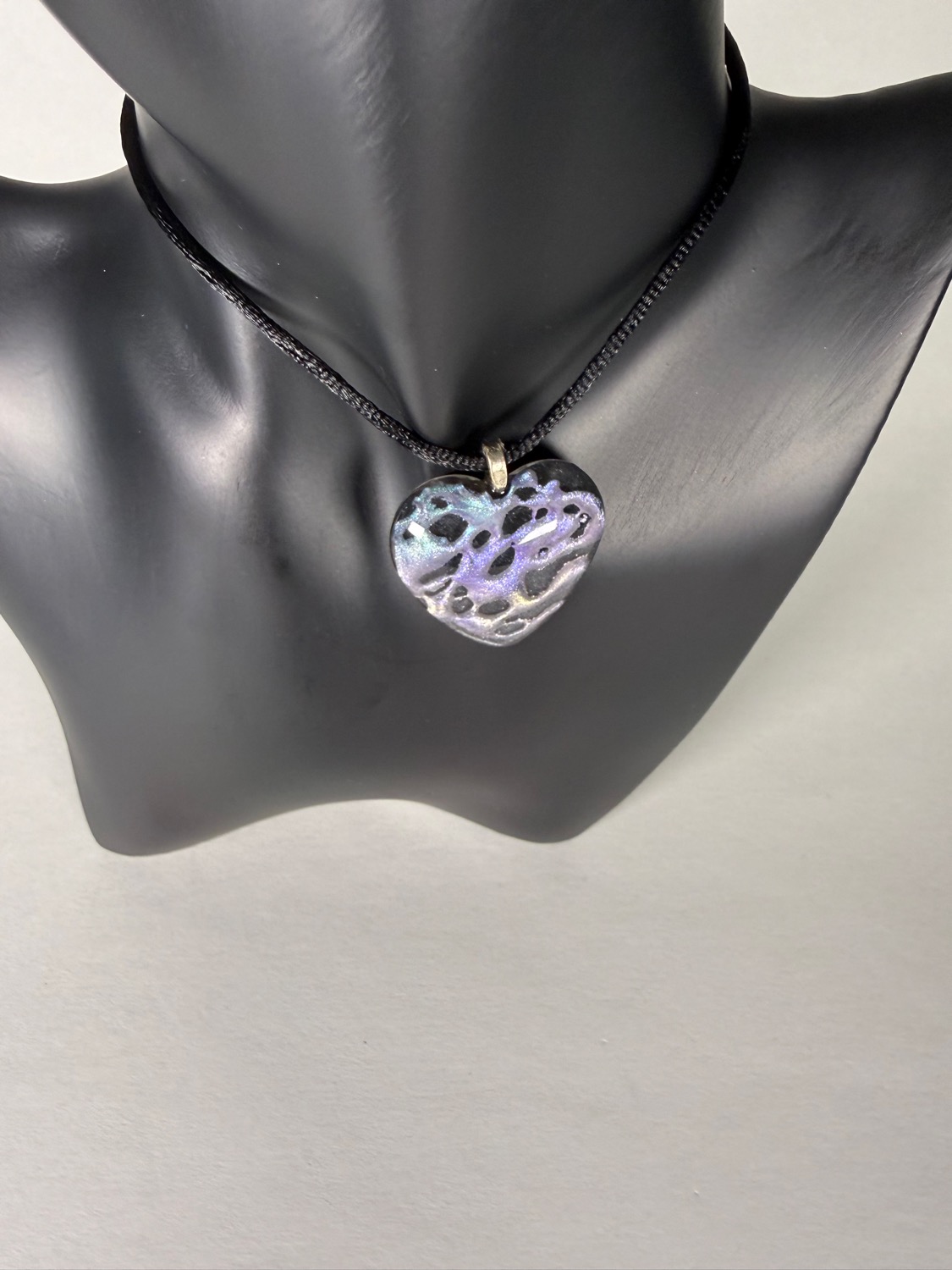 Silver void heart view 2