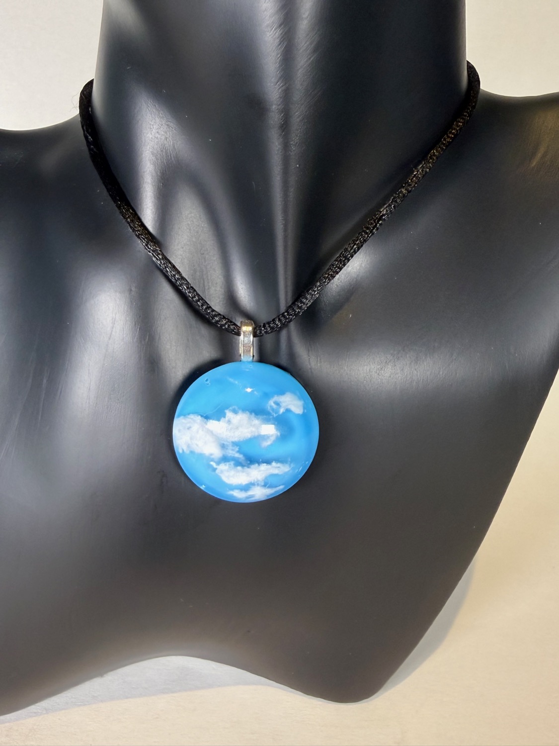 Blue sky circle view 2