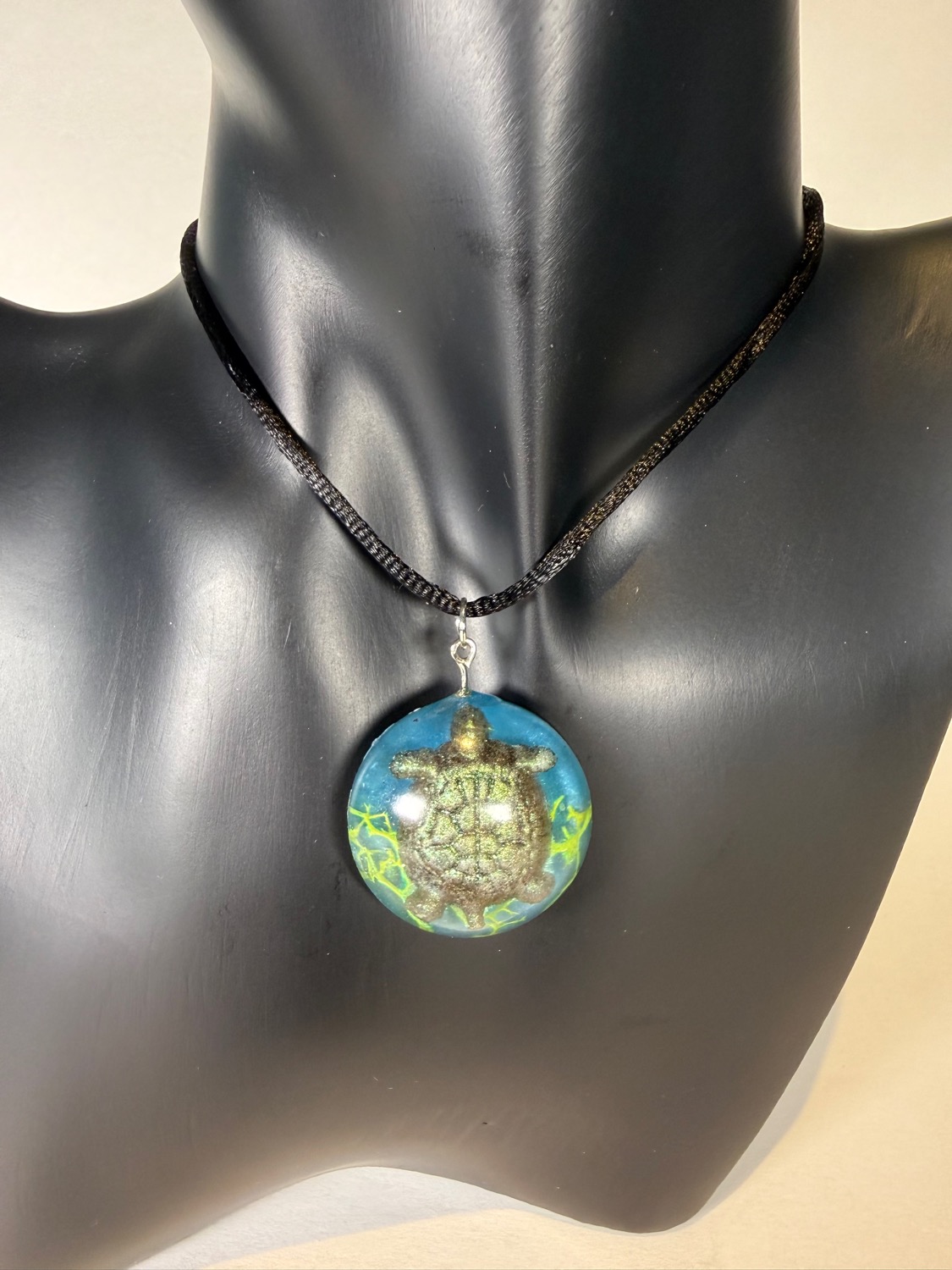 Sea turtle circle view 2