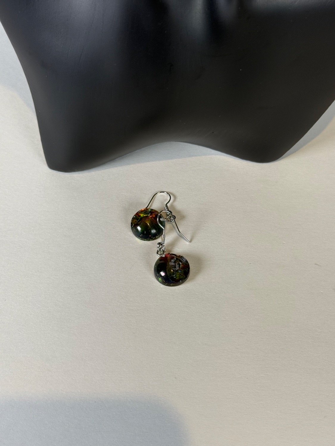 Ember circle earrings view 4