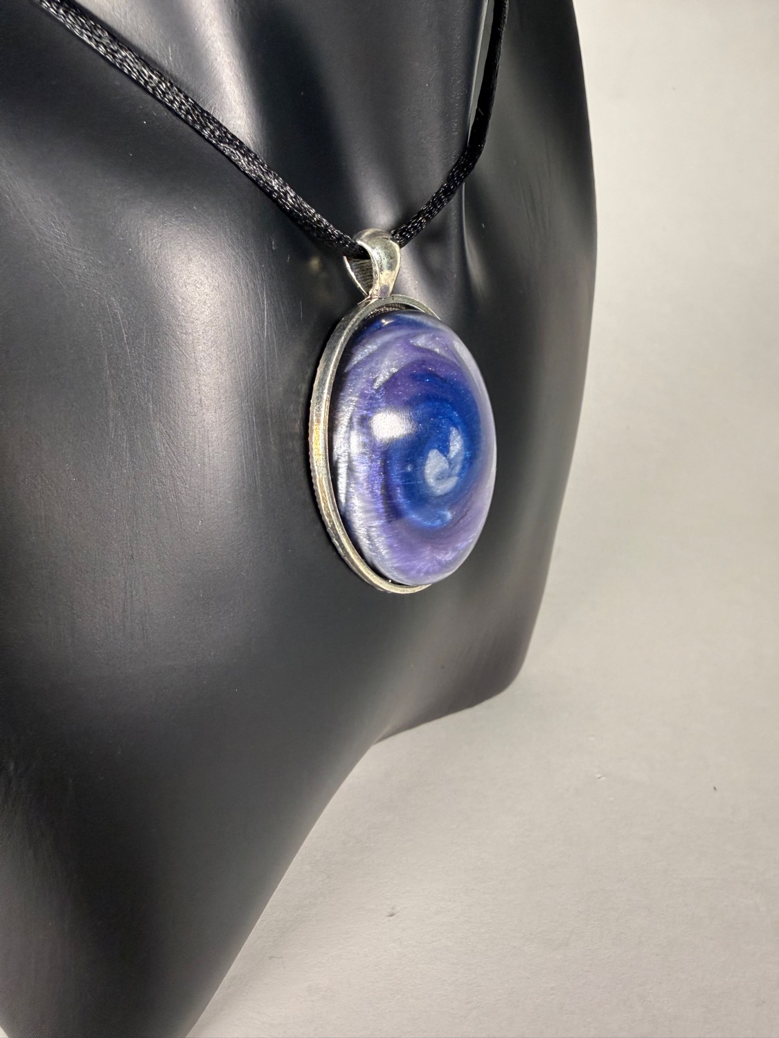 Galaxy swirl pendant view 3
