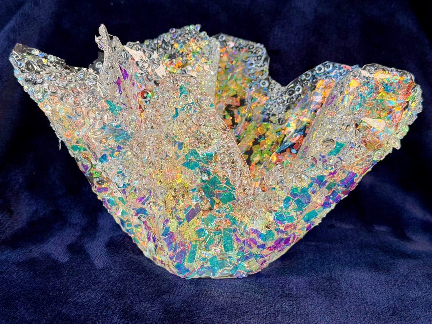 Aurora Bowl dark background view 2