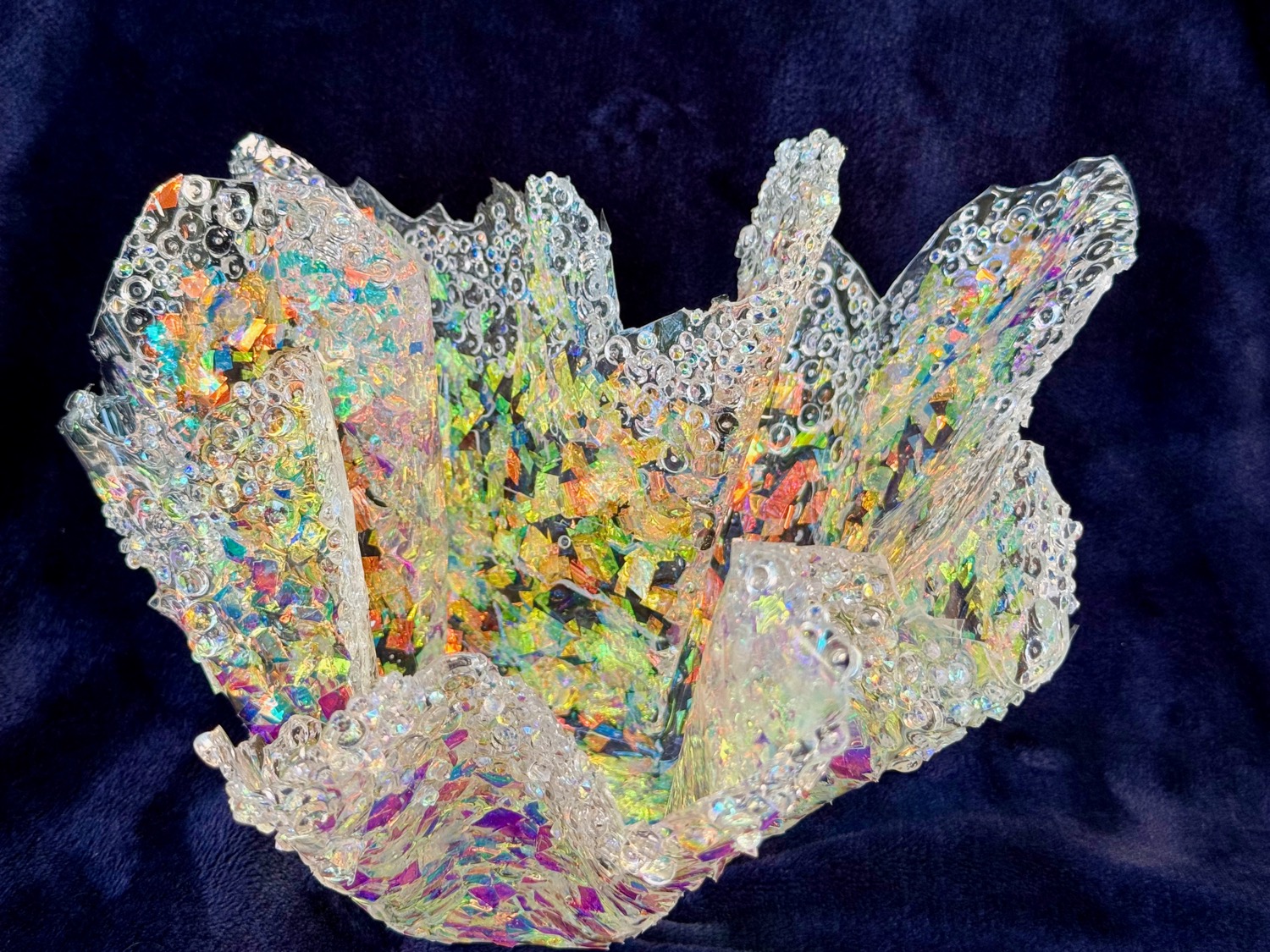 Aurora Bowl dark background view 3