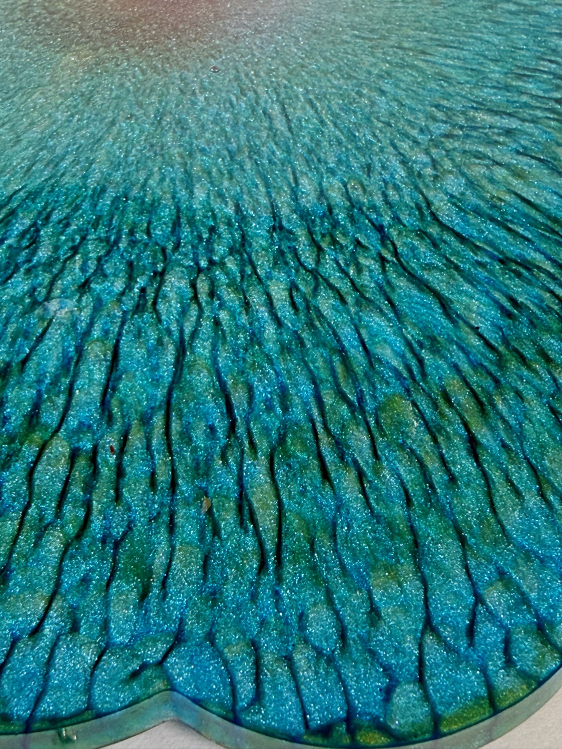 Coral Reef Platter texture closeup