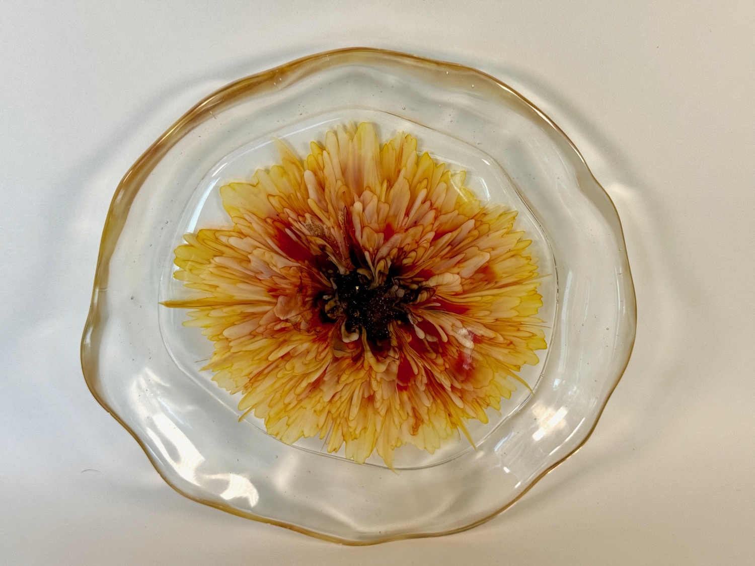 Chrysanthemum Plate view 2
