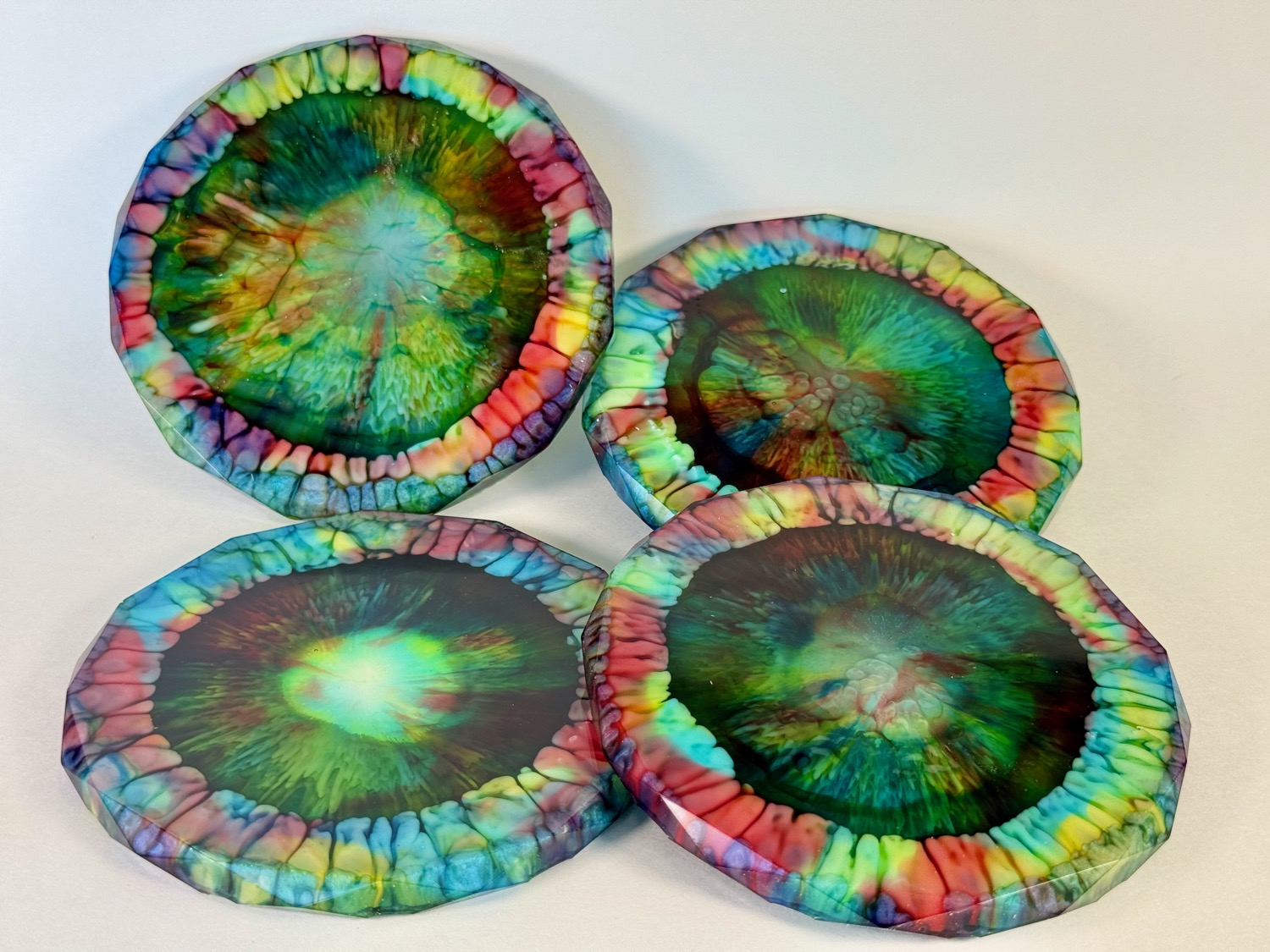 Prism Eye coasters view 2