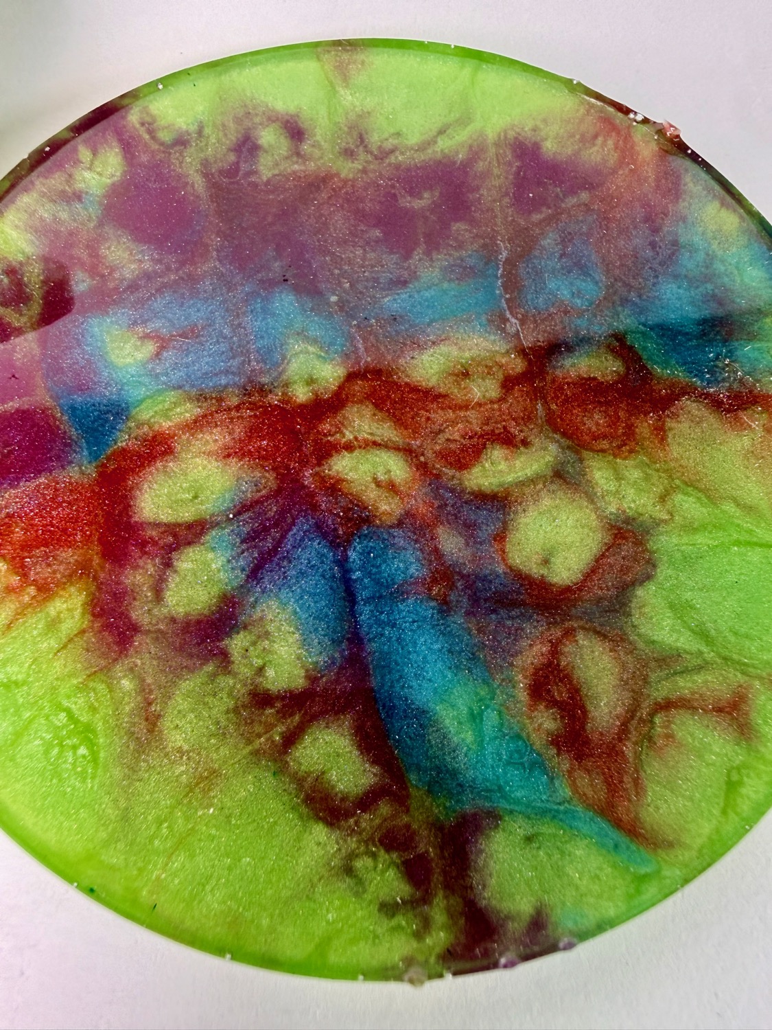 Fiesta coaster pattern detail