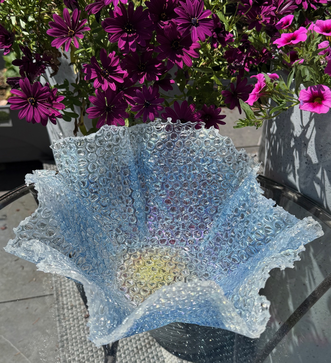 Bubble Wrap Bowl outdoor view 2