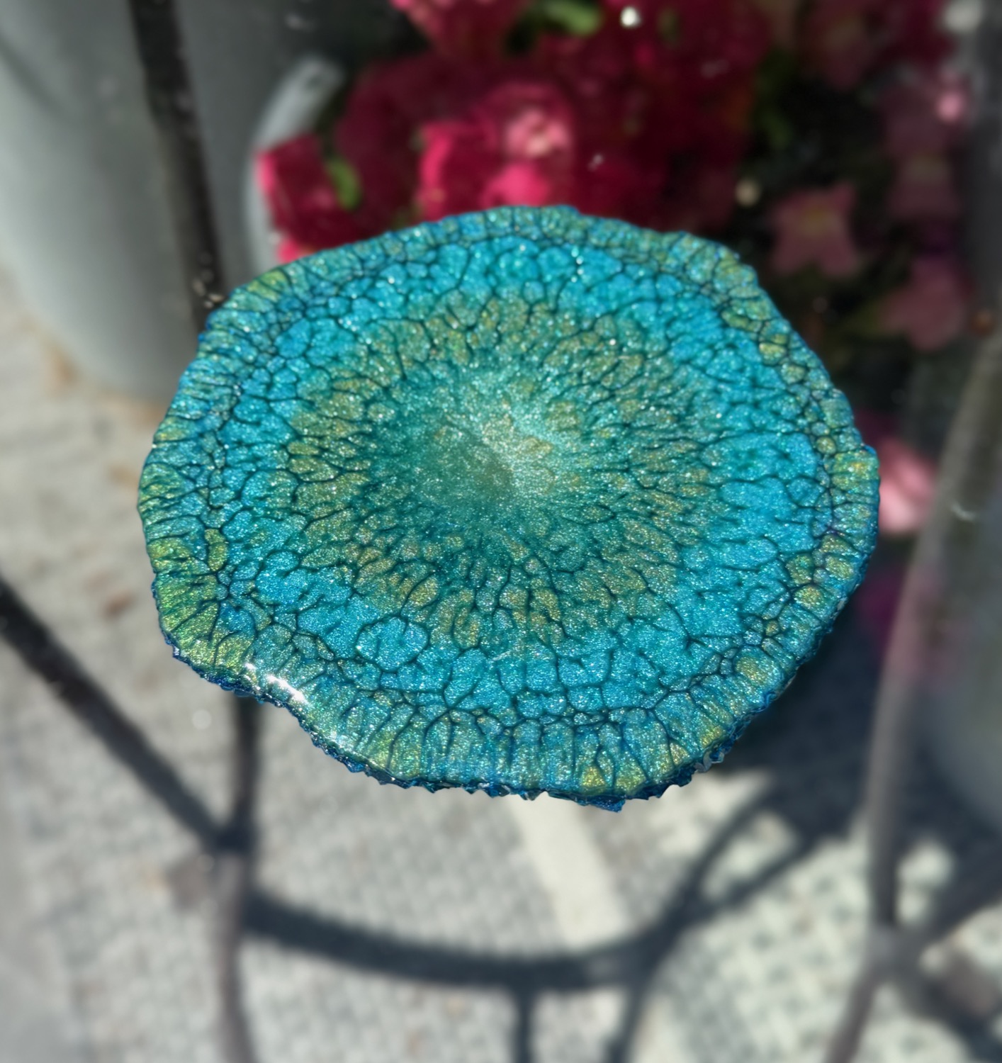 Lagoon Geode coaster outdoor view