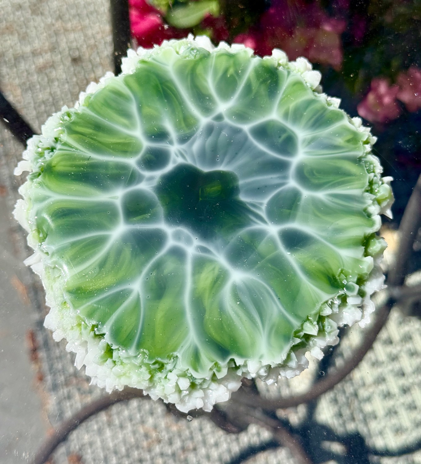 Emerald Geode coaster individual