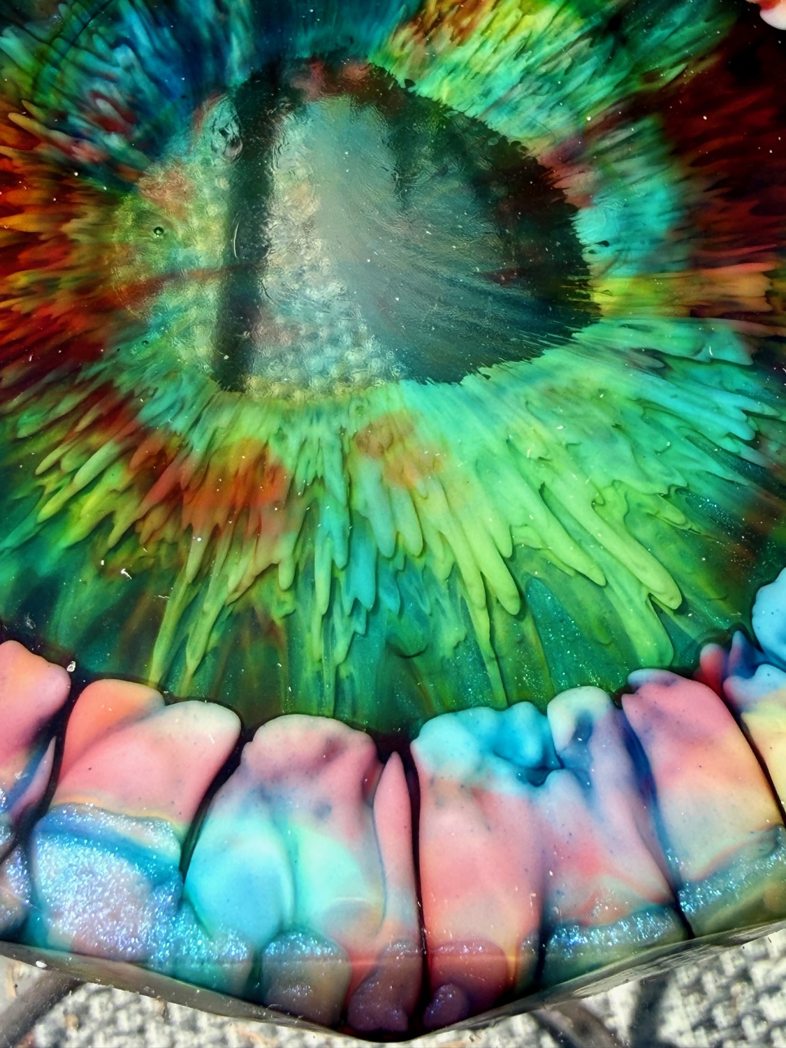 Prism Eye coaster centre close-up