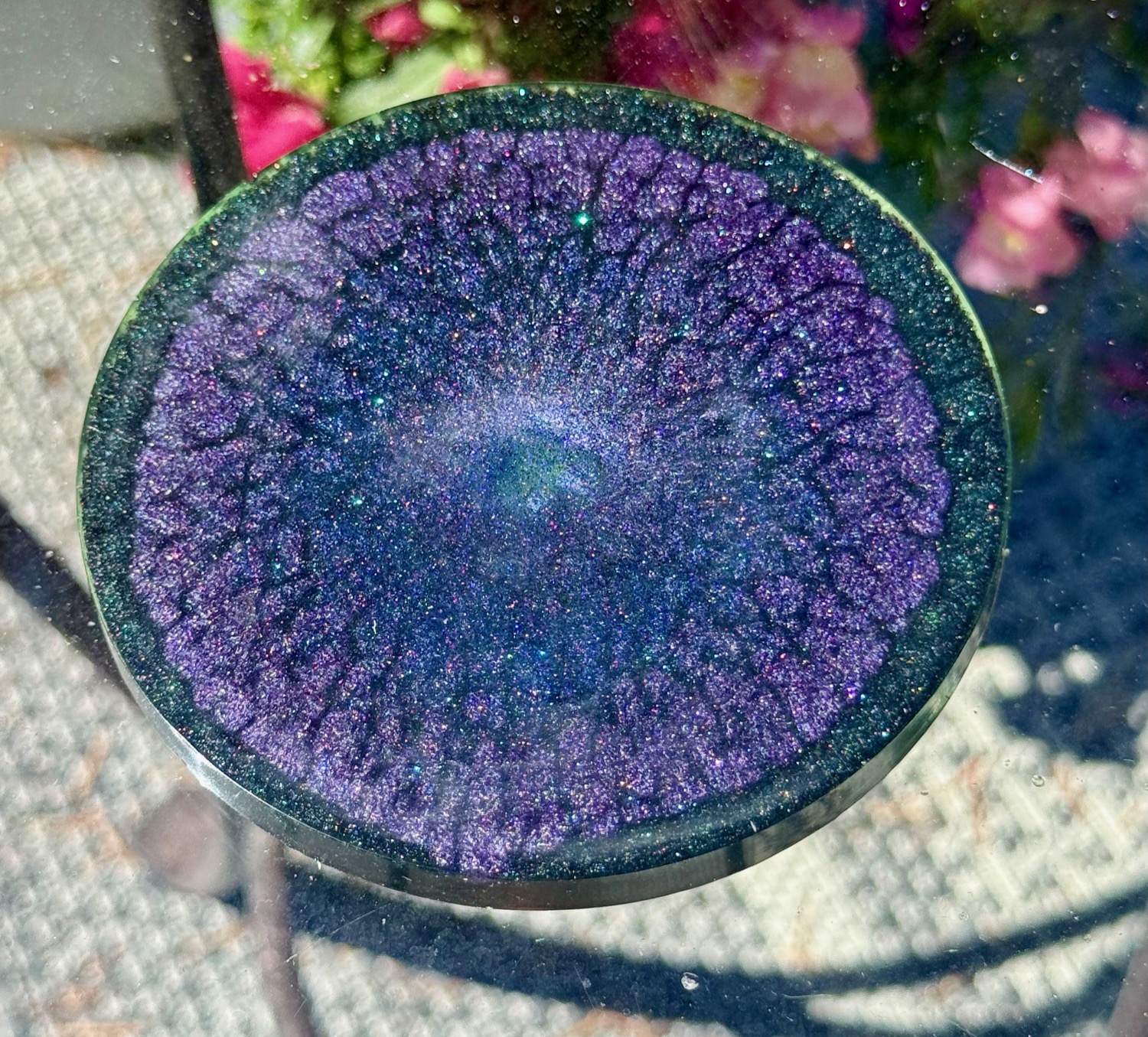 Purple Nebula coaster outdoor view